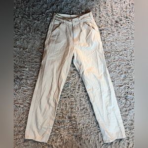 Brandy Melville cream, carpenter pants